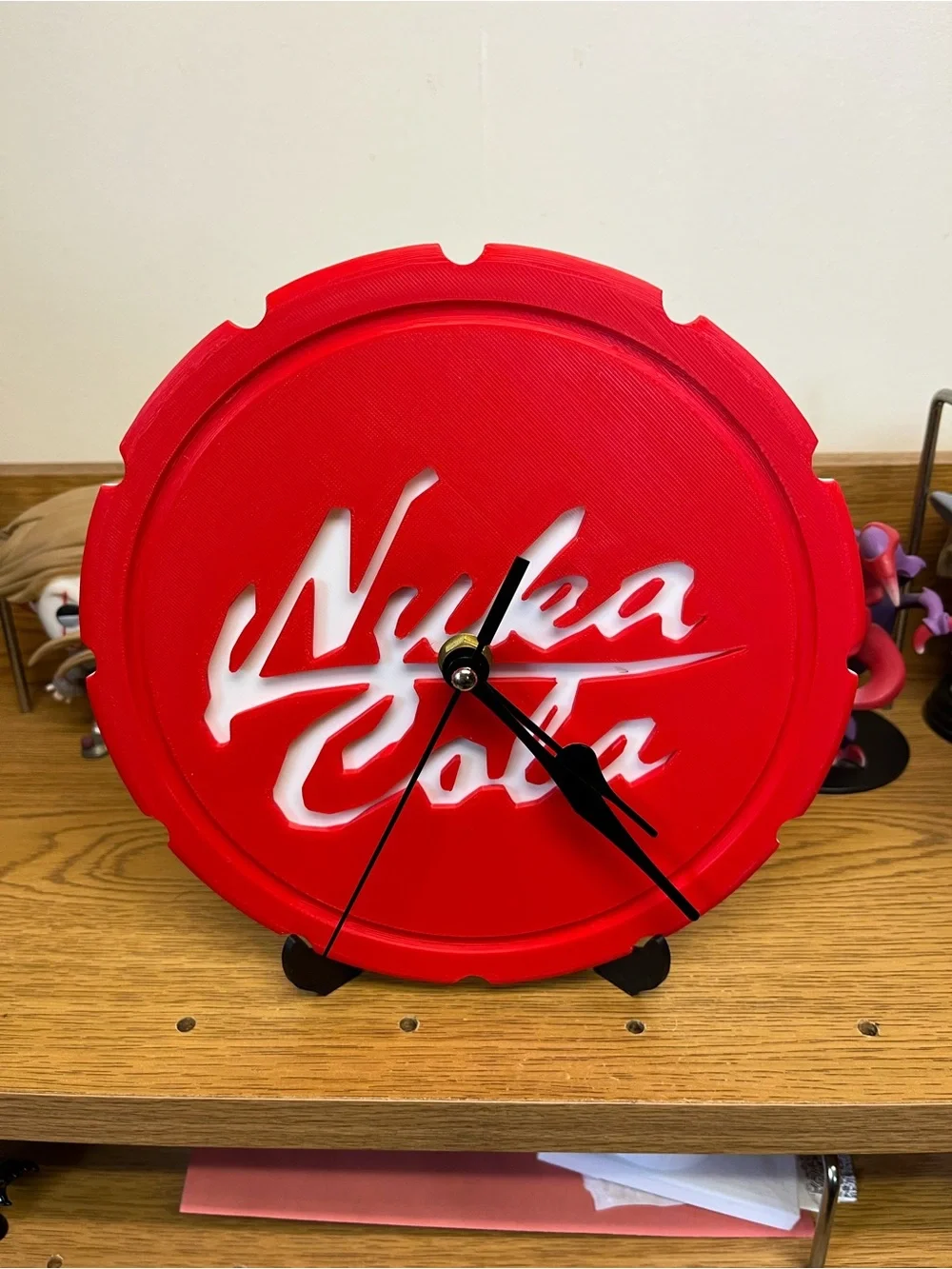 Fallout Nuka Cola Clock - Retro Gaming Style